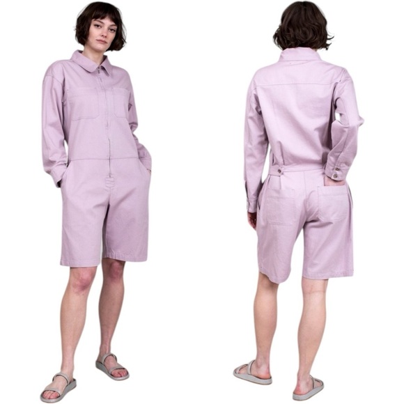 Xirena Joss Shorts Summer Spring Jumper in Color Lavender Women’s Size XS - Picture 2 of 13